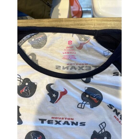 Houston Texans Teens Juniors Large Shirt. Authentic. NWT. 1 - Picture 4 of 7